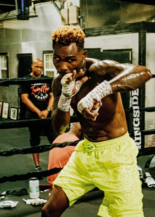 Jermell Charlo as seen in an Instagram Post in September 2020