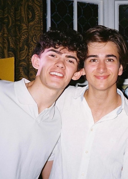 Joe Locke (Left) and Sebastian Croft in 2021