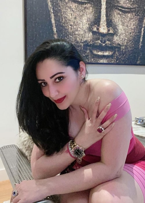 Manyata Dutt as seen in an Instagram Post in January 2021