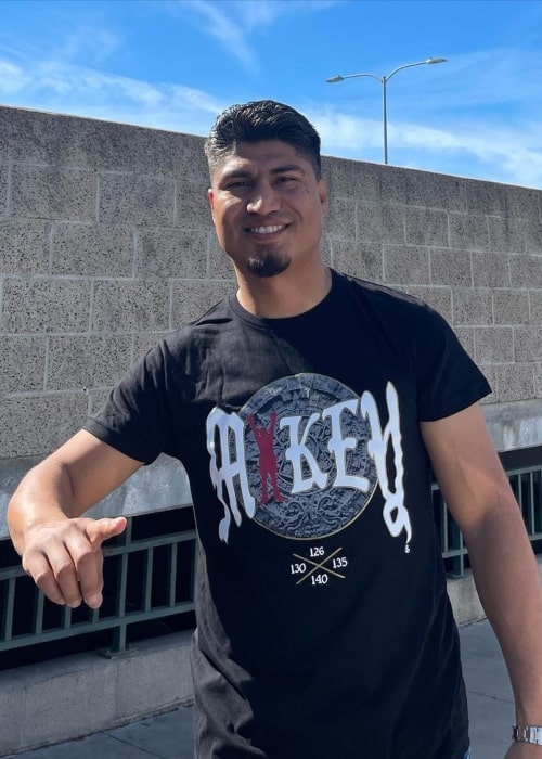 Mikey Garcia as seen in an Instagram Post in February 2021