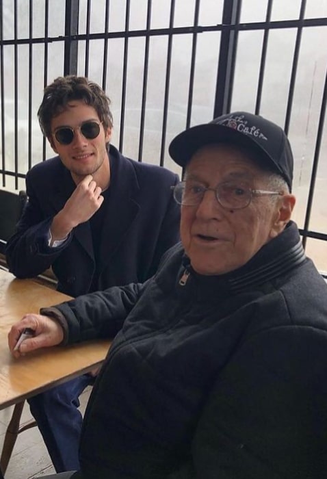 Oli Green as seen in a picture with his late grandfather