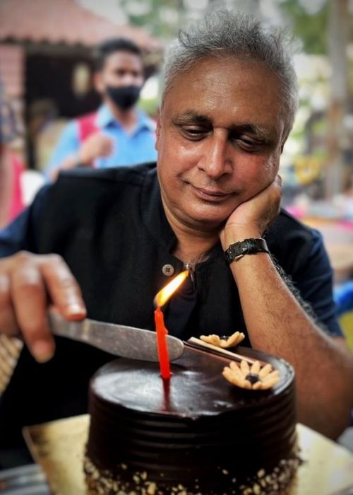 Piyush Mishra as seen on his birthday in 2022