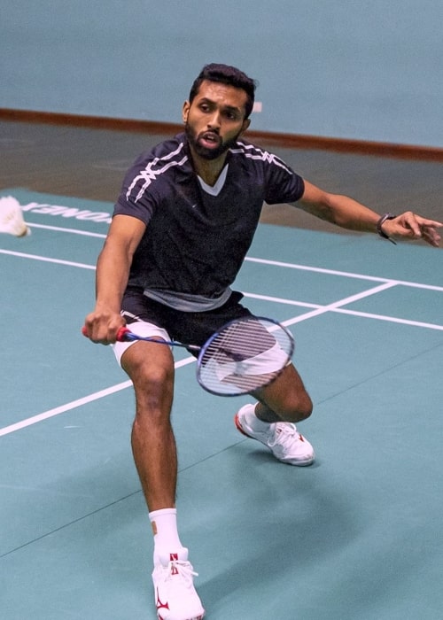 Prannoy HS as seen in an Instagram post in March 2022