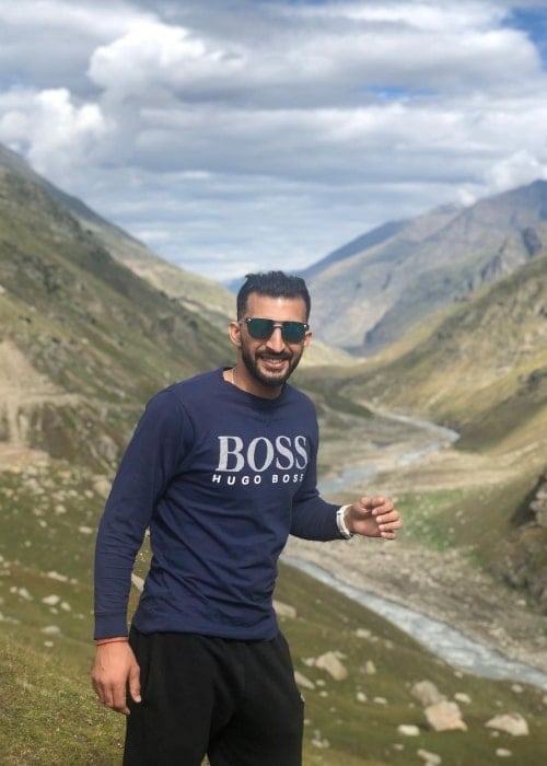 Rishi Dhawan as seen in an Instagram Post in October 2020