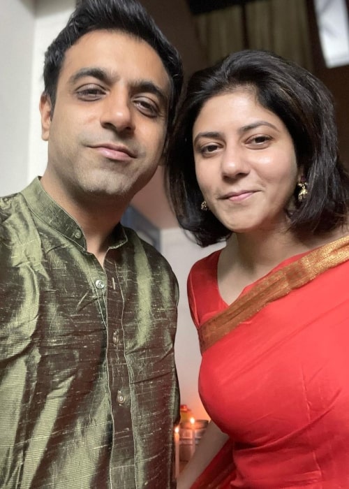 Rochak Kohli and Sukriti Vadhera, as seen in November 2021