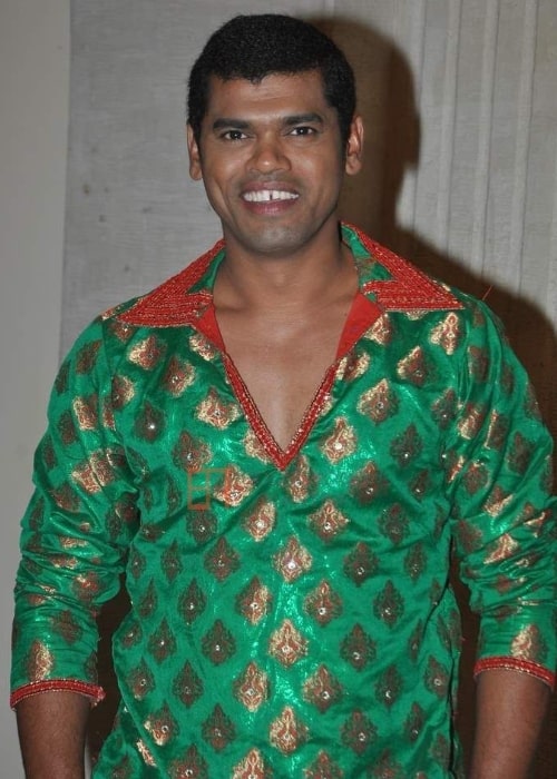 Siddharth Jadhav smiling for the camera