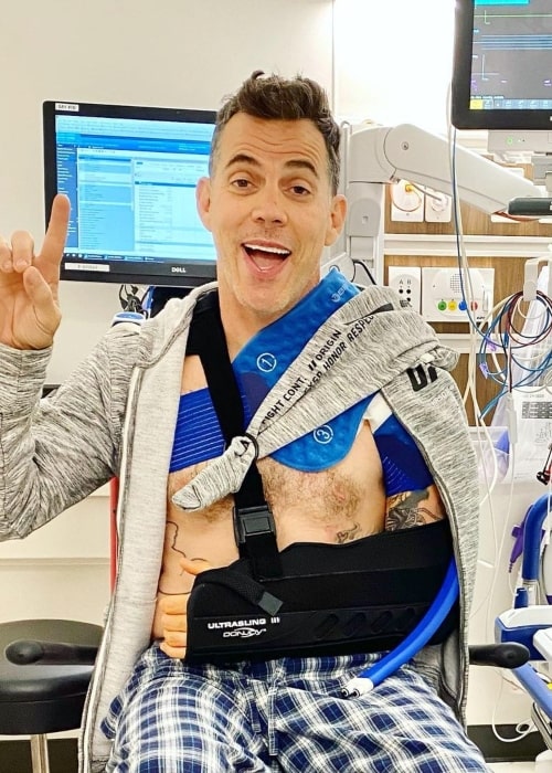 Steve-O as seen in an Instagram Post in April 2022