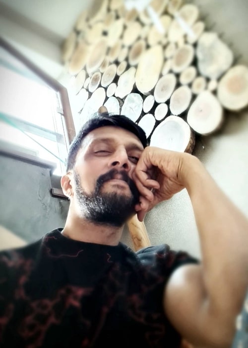 Sudeep as seen in an Instagram Post in December 2020