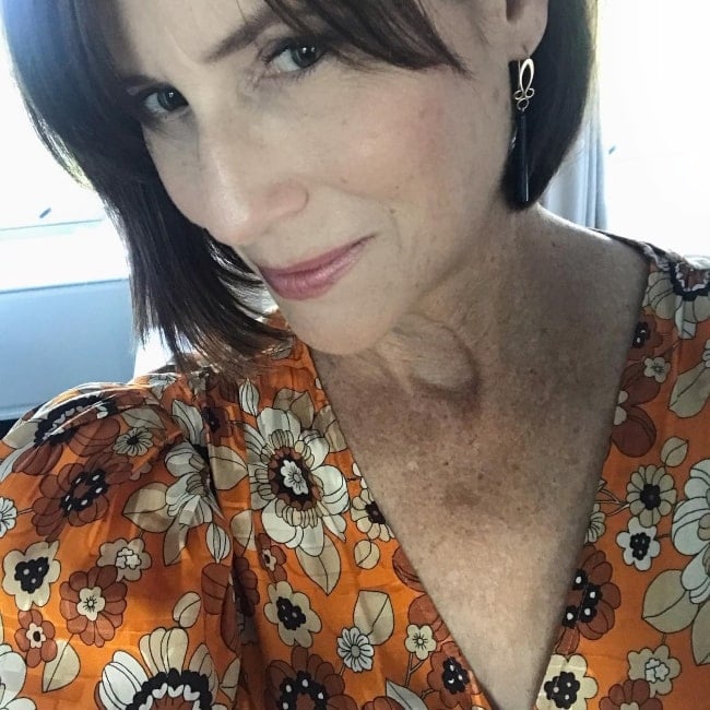 Sue Makkoo as seen in a selfie that was taken in September 2021