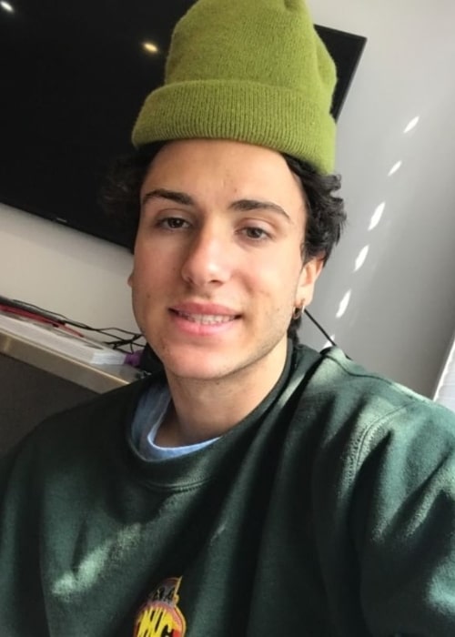 Teo Halm in an Instagram post in May 2019