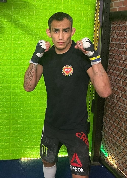 Tony Ferguson as seen in an Instagram Post in April 2021