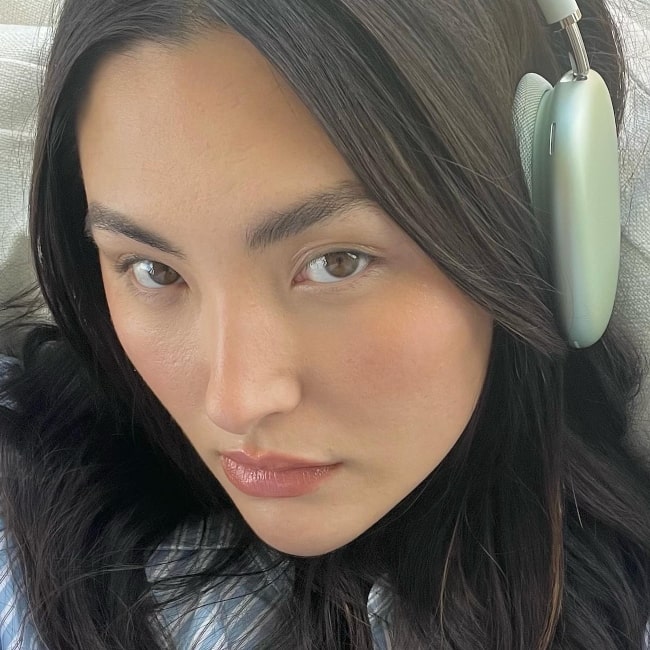 Yumi Nu as seen in a selfie that was taken in May 2022