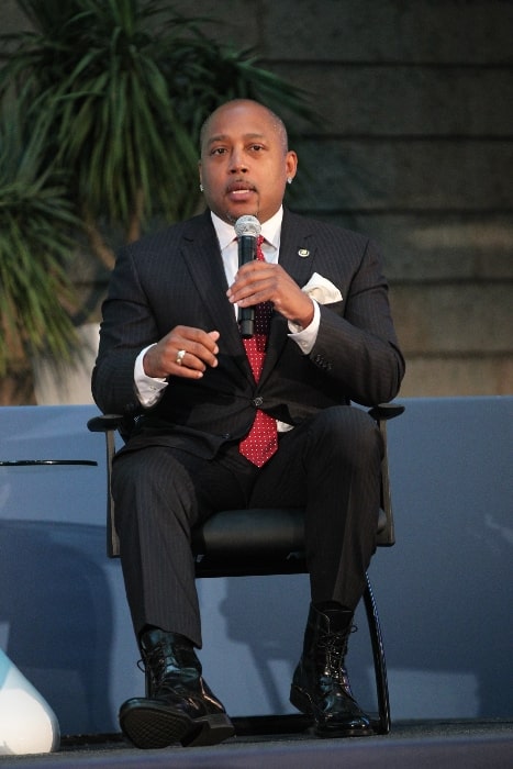 Daymond John as seen while speaking at the Opening Plenary at GES Women and Youth Day in Nairobi, Kenya, on July 24, 2015