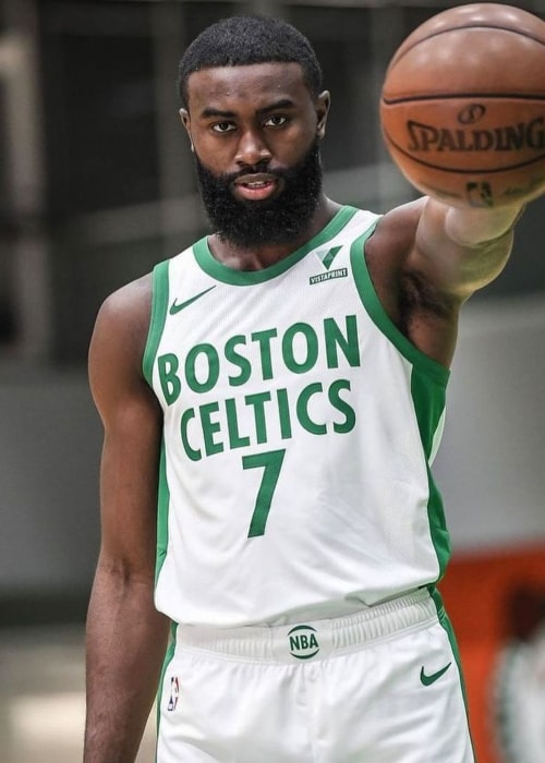 Jaylen Brown as seen in an Instagram Post in November 2020