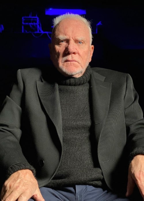 Malcolm McDowell as seen in an Instagram Post in January 2021