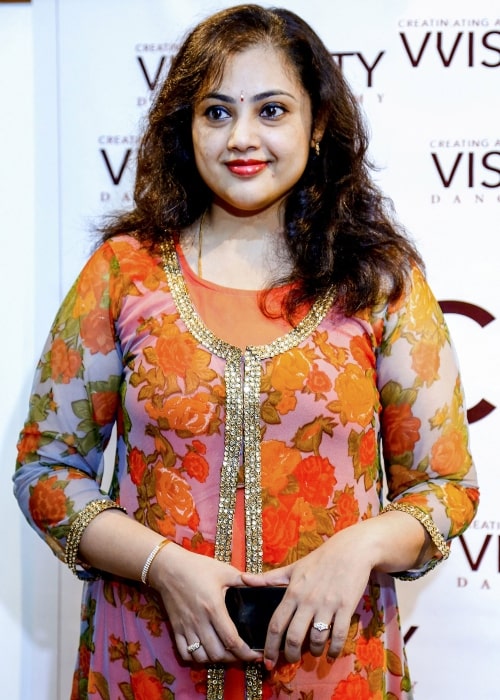 Meena as seen in a picture that was taken at the Viscosity Dance Academy Launch in July 2015