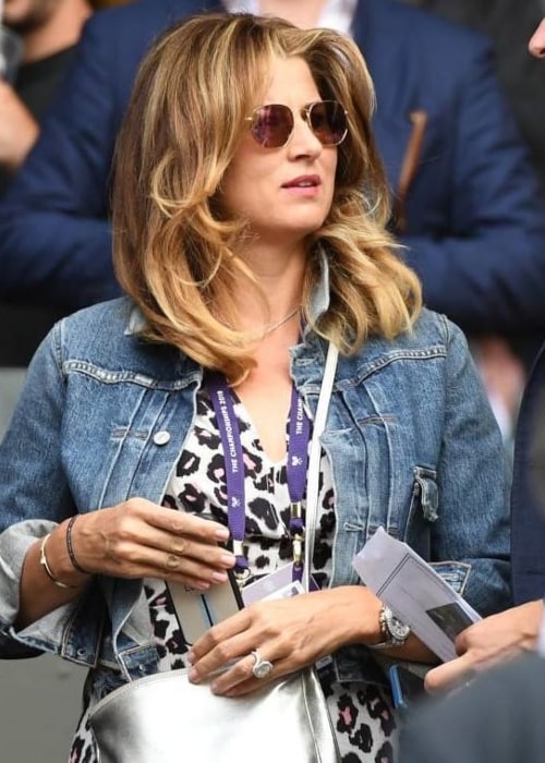 Mirka Federer as seen in an Instagram Post in October 2019