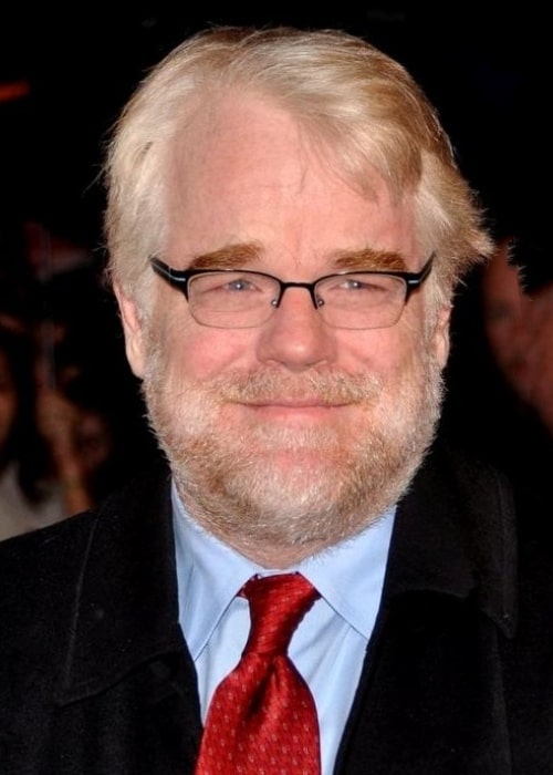 Philip Seymour Hoffman pictured at the Paris premiere of 'The Ides of March' in October 2011