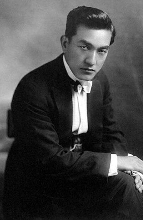 Sessue Hayakawa as seen in a 1918 promotional photograph