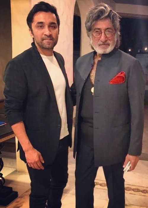 Siddhanth Kapoor (Left) with his father Shakti Kapoor in Mumbai, Maharashtra
