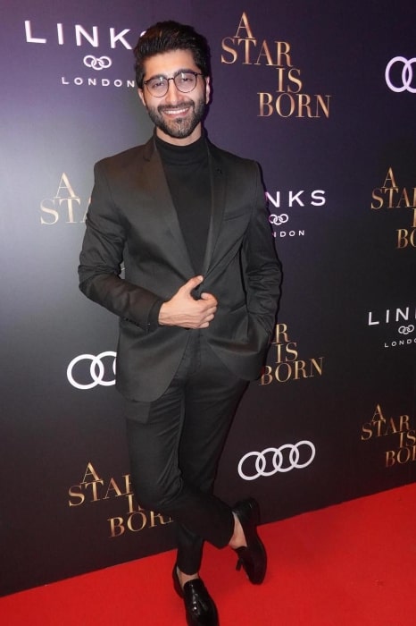 Suhail Nayyar as seen while smiling for the camera during an event in 2019