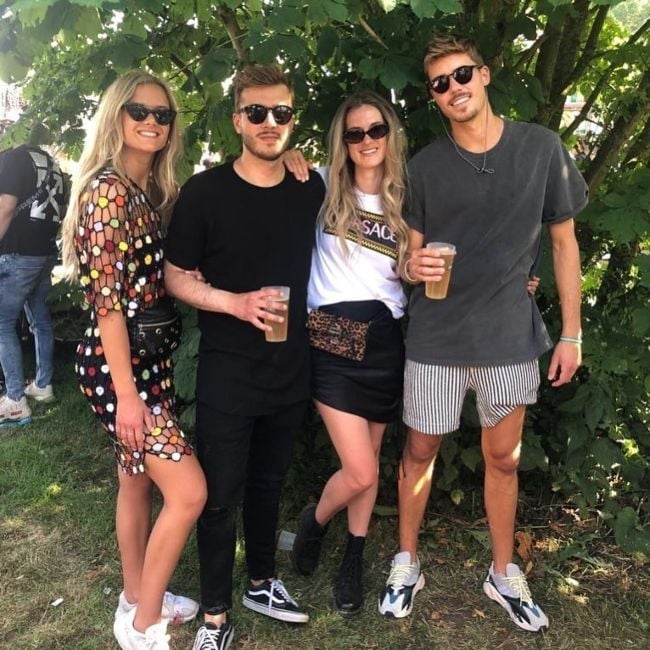 The siblings Carlijn, Boris, Pauline, and Laurens seen in June 2019