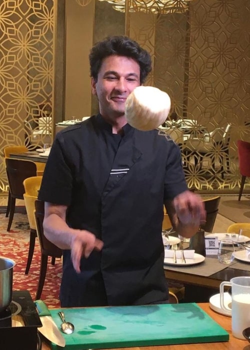 Vikas Khanna as seen in an Instagram Post in March 2022