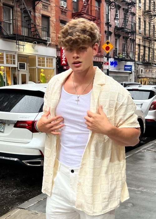 Ace Akers as seen in a picture that was taken in New York City, New York in June 2022