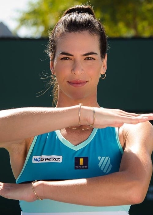 Ajla Tomljanović as seen in an Instagram Post in March 2020