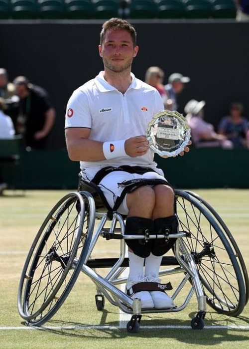 Alfie Hewett as seen in an Instagram Post in July 2022