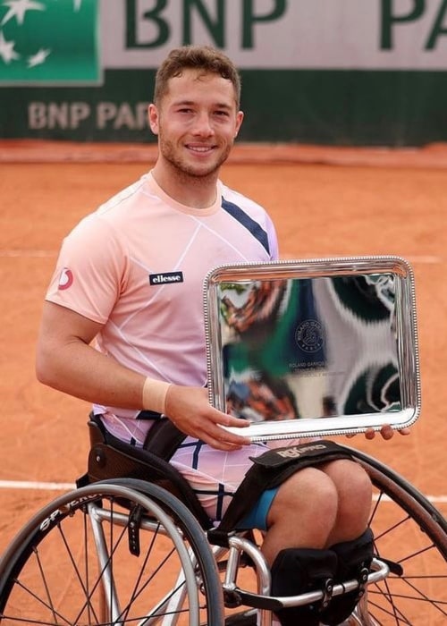 Alfie Hewett as seen in an Instagram Post in June 2022