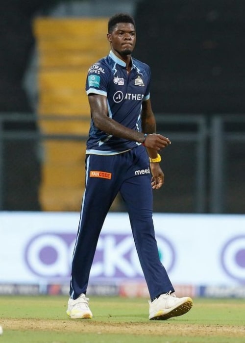 Alzarri Joseph as seen in an Instagram Post in April 2022