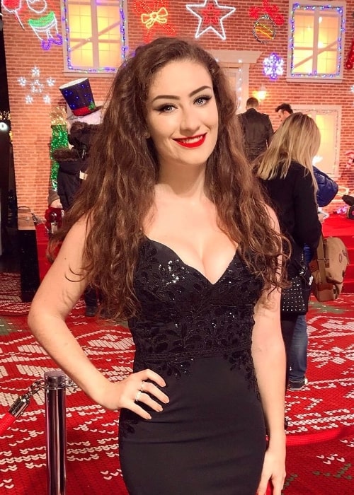 Amber Doig-Thorne during an event in London, United Kingdom in November 2017