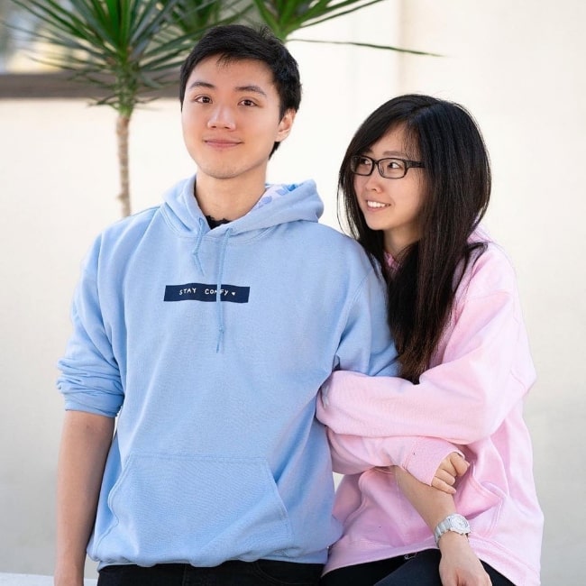 BoxBox as seen in a picture with his beau Twitch streamer Annie in November 2020