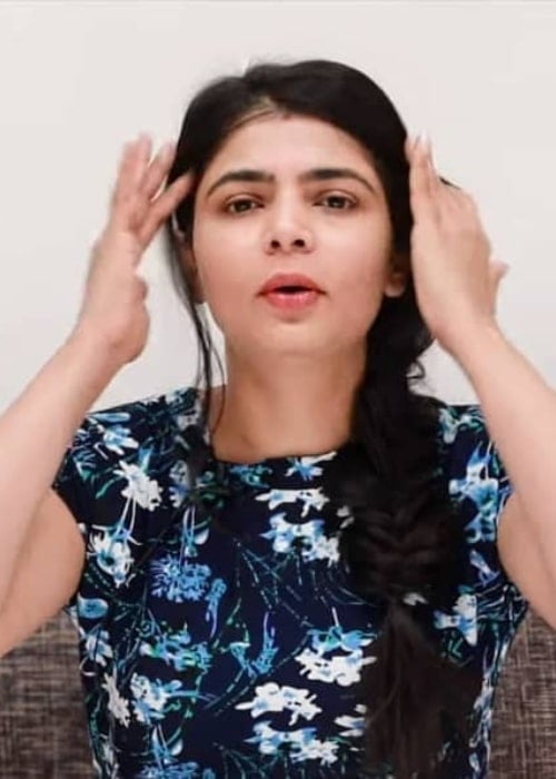 Chinmayi as seen in an Instagram Post in April 2019