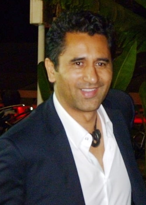 Cliff Curtis at the 2011 MIPCOM, in Cannes