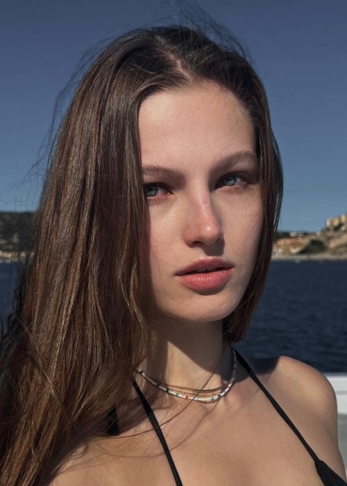 Daria Korchina as seen in a picture that was taken in July 2022