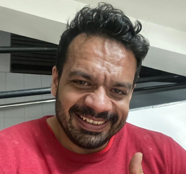 Gaurav Taneja sharing his selfie in October 2021