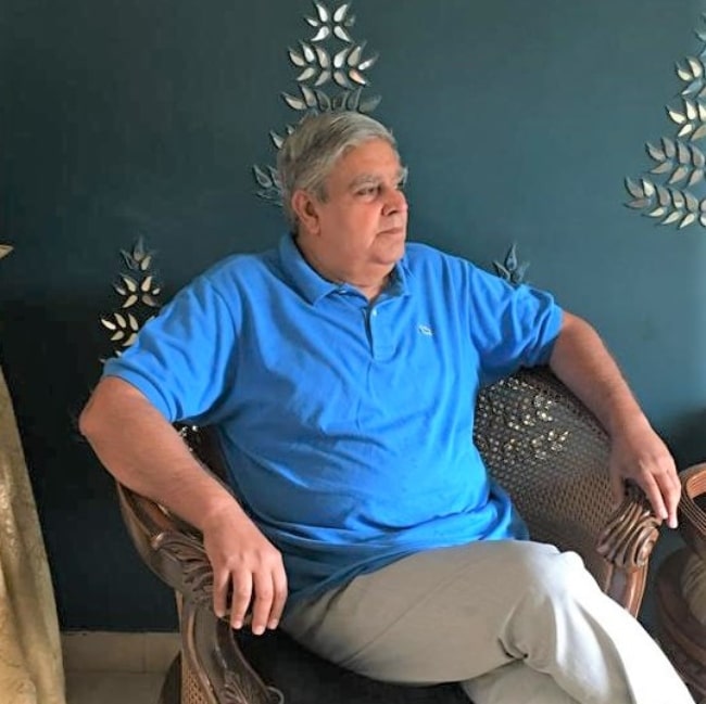 Jagdeep Dhankhar as seen at his residence in July 2019