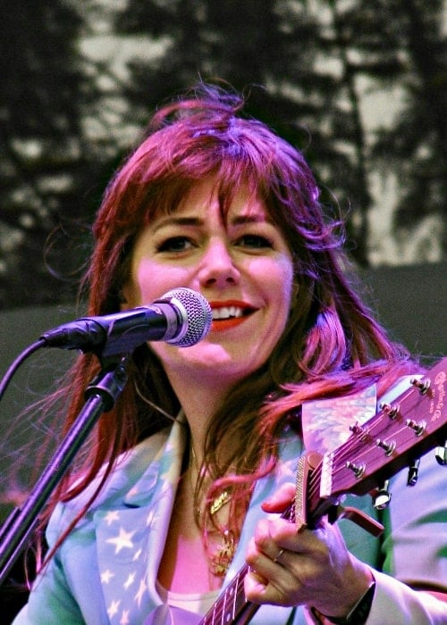 Jenny Lewis as seen while performing in 2014