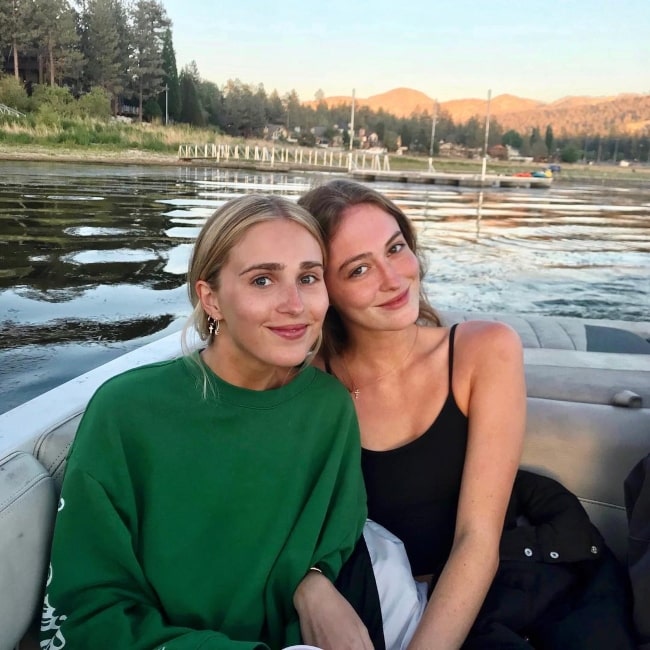 Karsen Liotta as seen in a picture that was taken with Siena Severino in June 2018, at Big Bear Lake, California