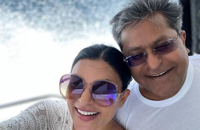 Lalit Modi and Sushmita Sen seen together in 2022