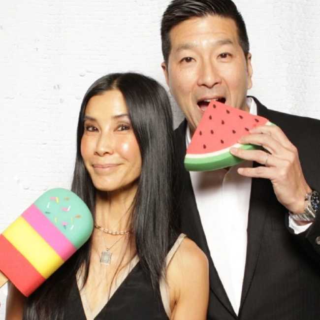 Lisa Ling as seen with Paul Song in May 2022