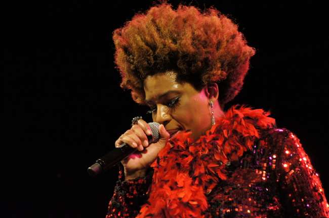 Macy Gray performing live in Slovenia in 2013