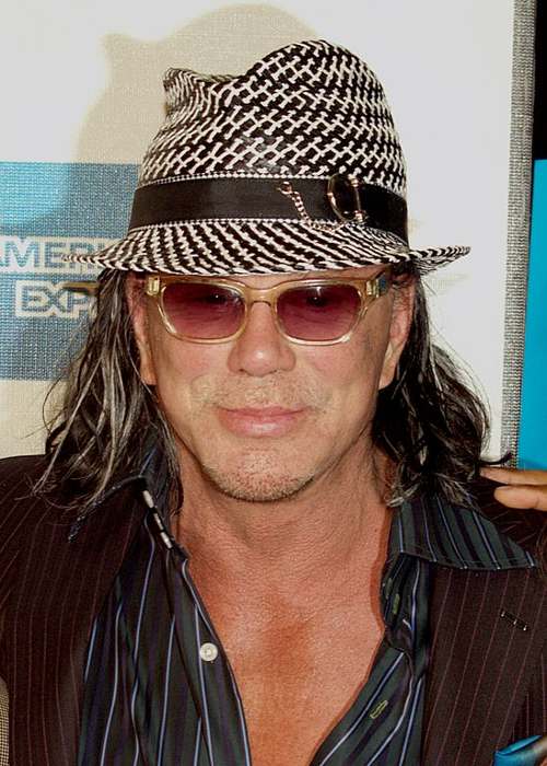 Mickey Rourke as seen in 2009