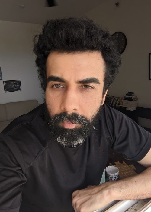 Naveen Kasturia as seen in a selfie in June 2021