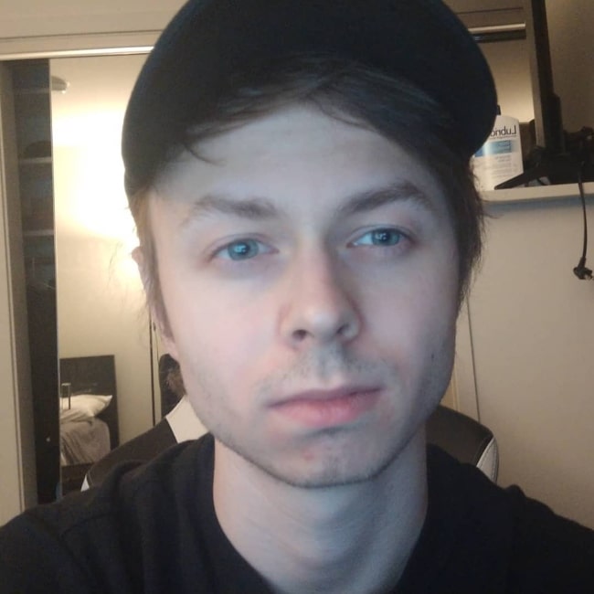 Nicolaj Jensen as seen in a selfie that was taken in January 2019