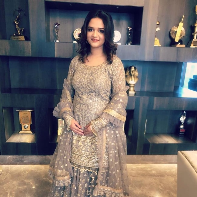 Radhika Dhopavkar as seen in a picture that was taken in March 2019
