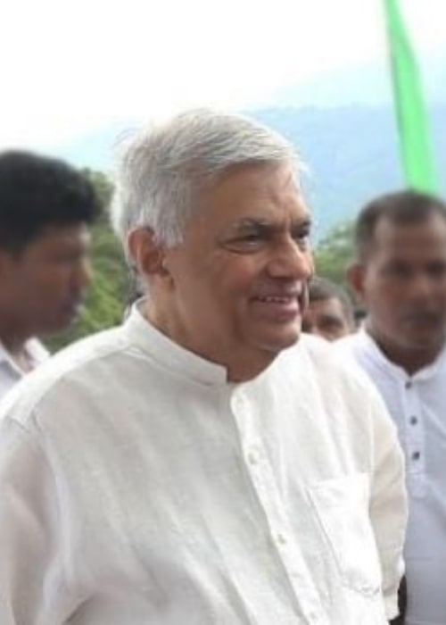 Ranil Wickremesinghe as seen in an Instagram Post in September 2020