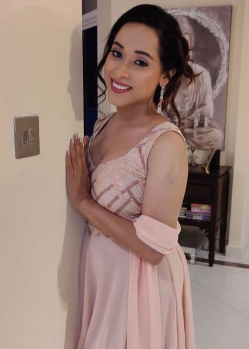 Shweta Subram as seen in a picture that was taken in November 2021, at Headlines Premier